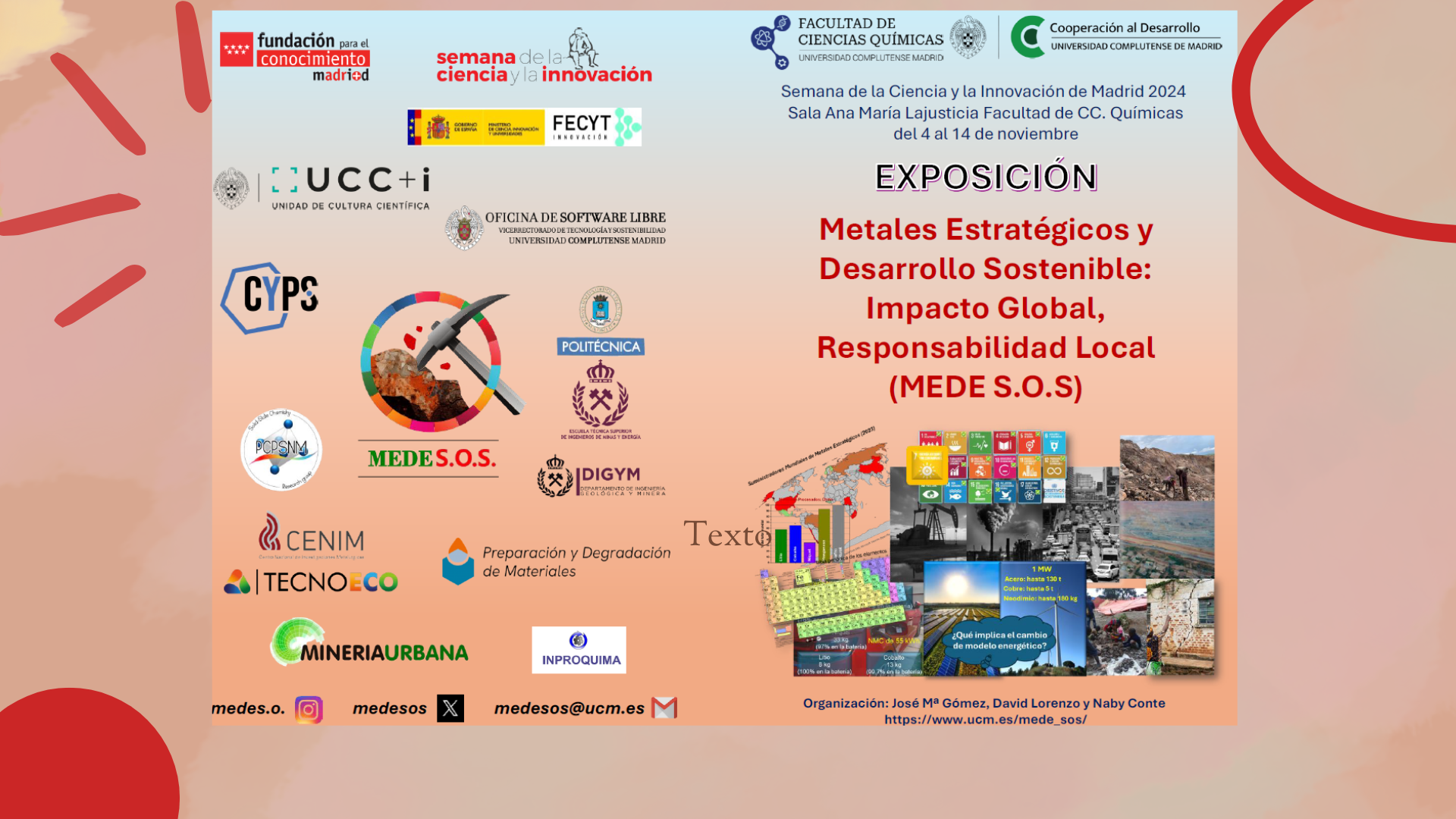 Metales Estratégicos y Desarrollo Sostenible: Impacto Global, Responsabilidad Local (MEDE S.O.S) 